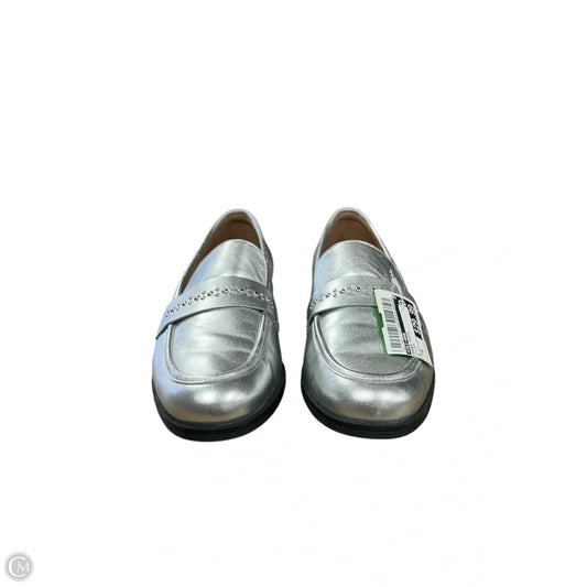 Shoes Flats By Cole-haan In Silver, Size: 8