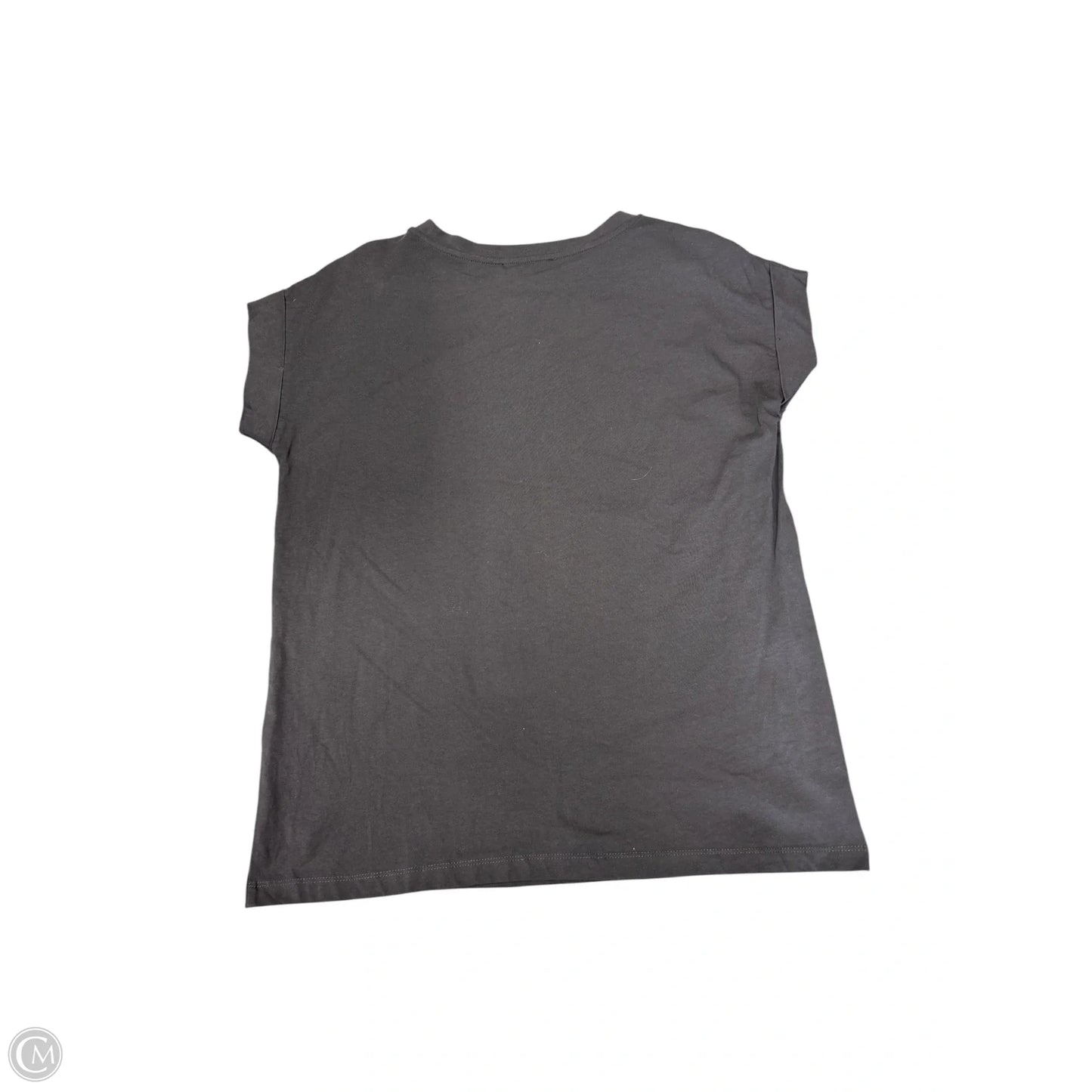 Top Short Sleeve Designer By All Saints In Grey, Size: M