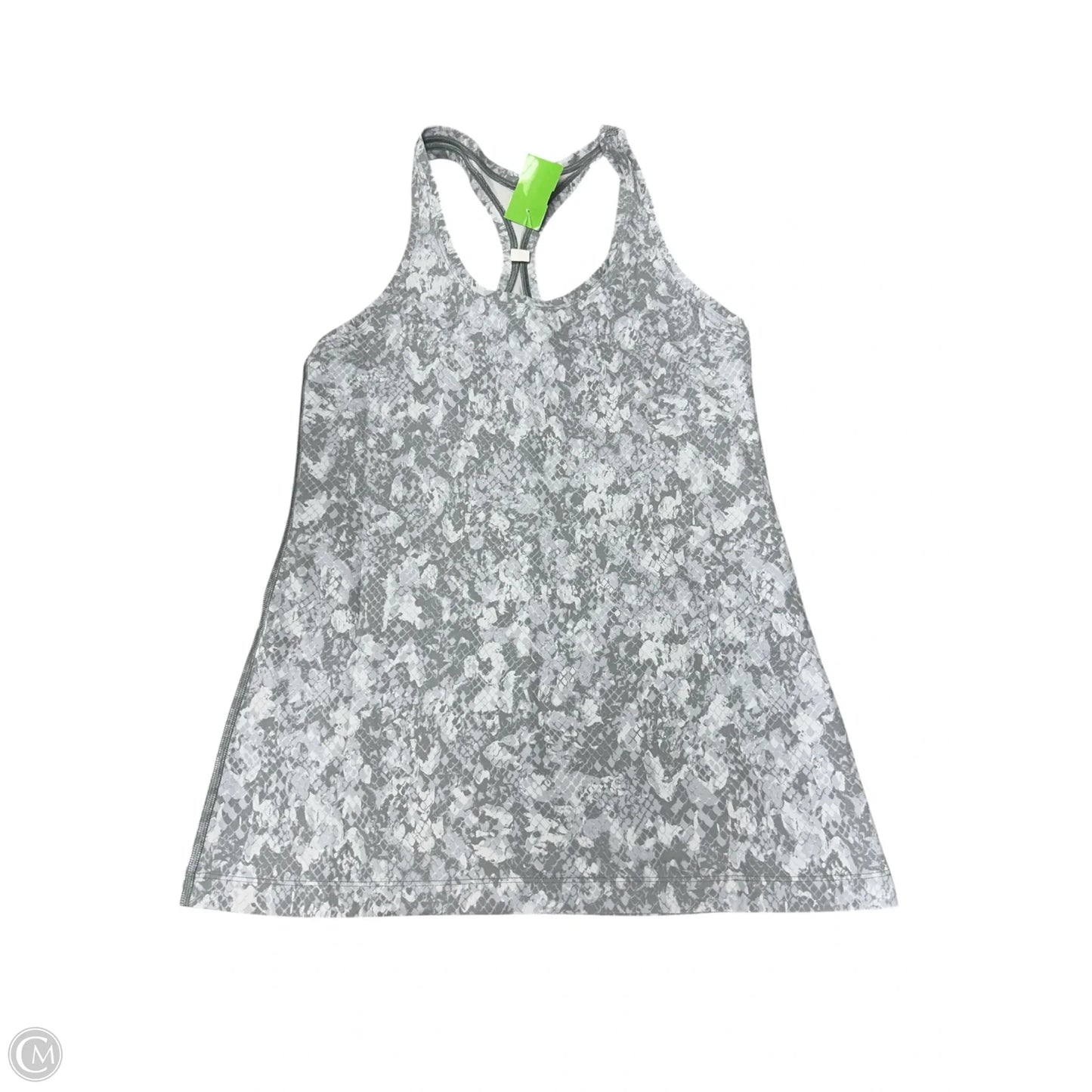 Athletic Tank Top By Lululemon In Grey, Size: 10