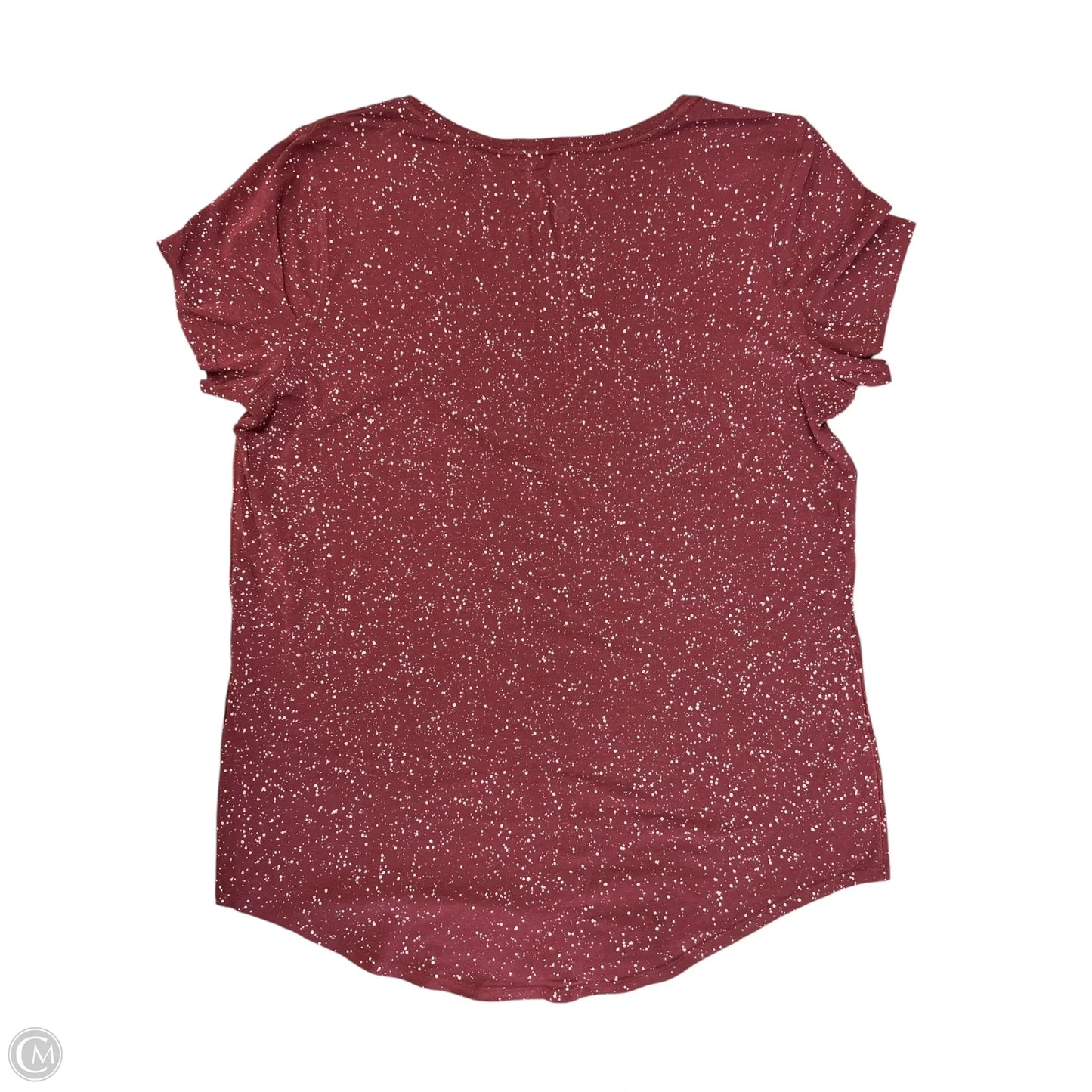 Top Short Sleeve Basic By Lululemon In Red, Size: 10