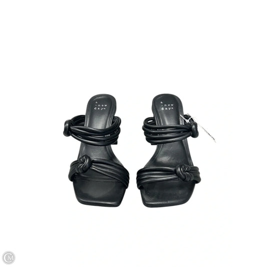 Shoes Heels Block By A New Day In Black, Size: 6.5