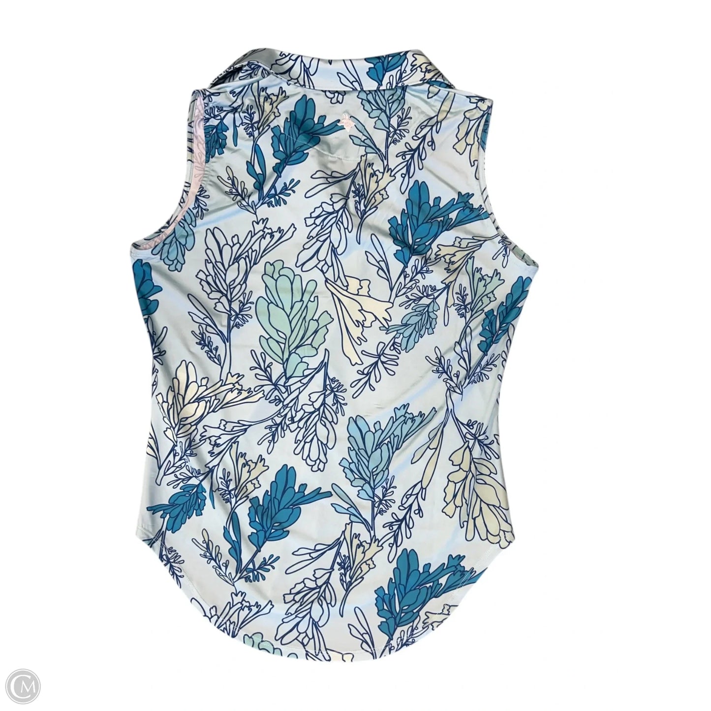 Athletic Tank Top By Cmc In Blue, Size: L
