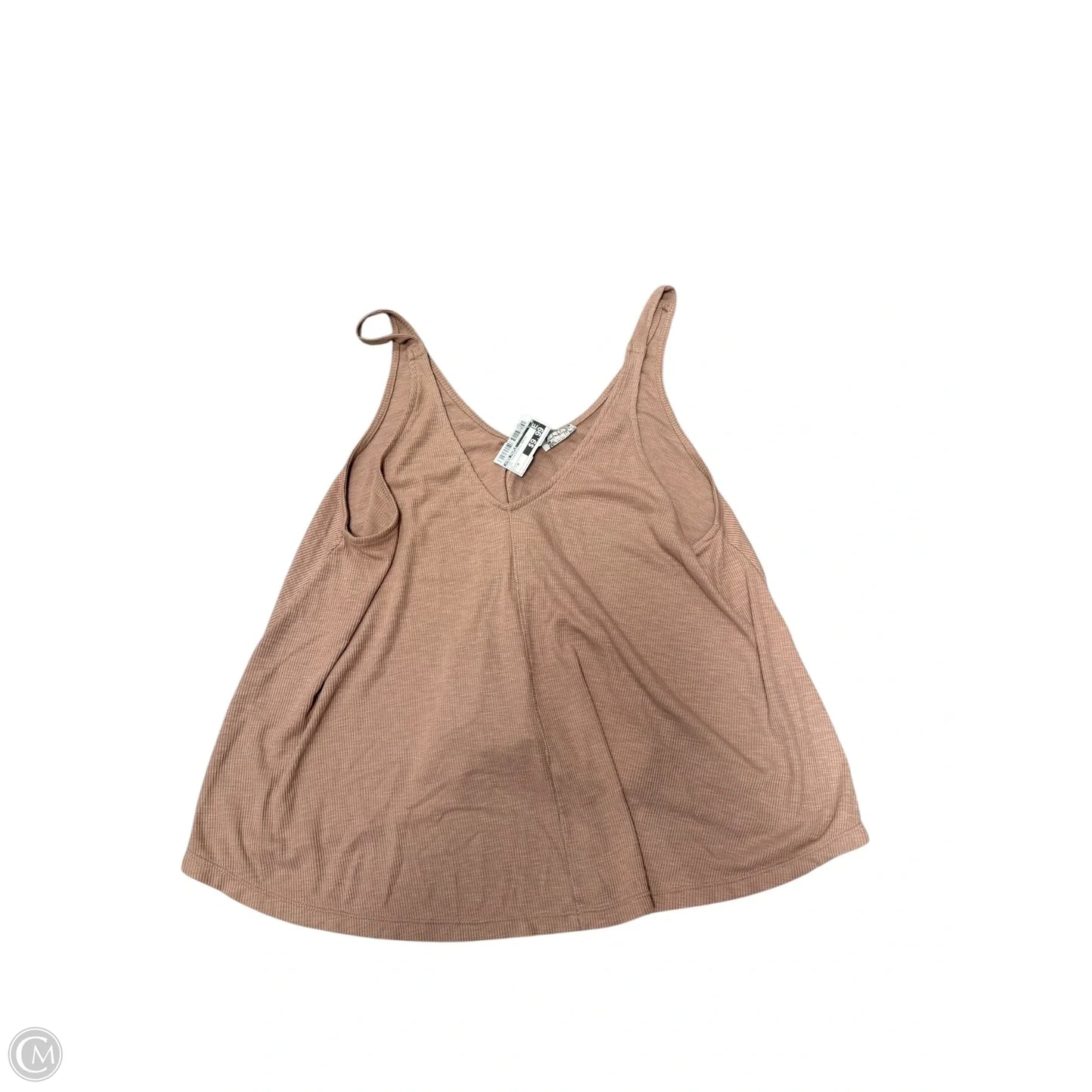 Top Sleeveless Basic By Free People In Tan, Size: M