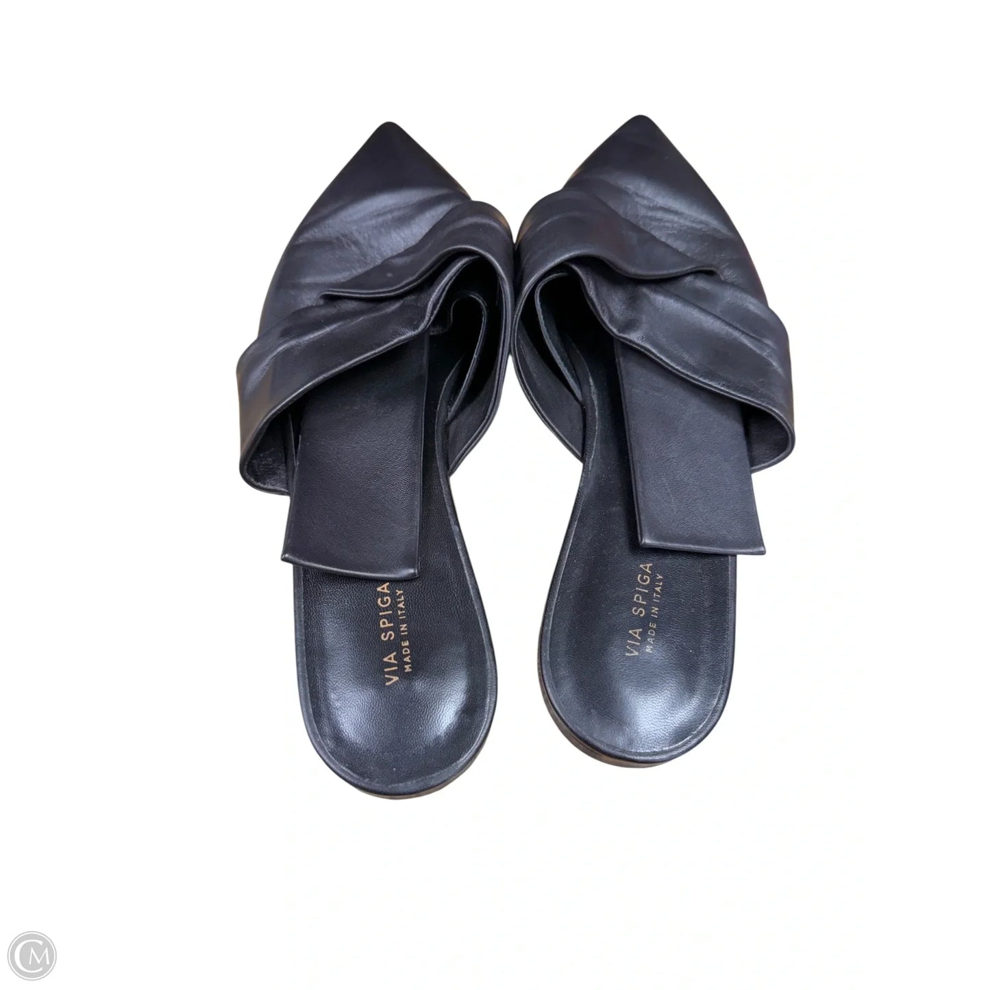 Shoes Flats By Via Spiga In Black, Size: 9