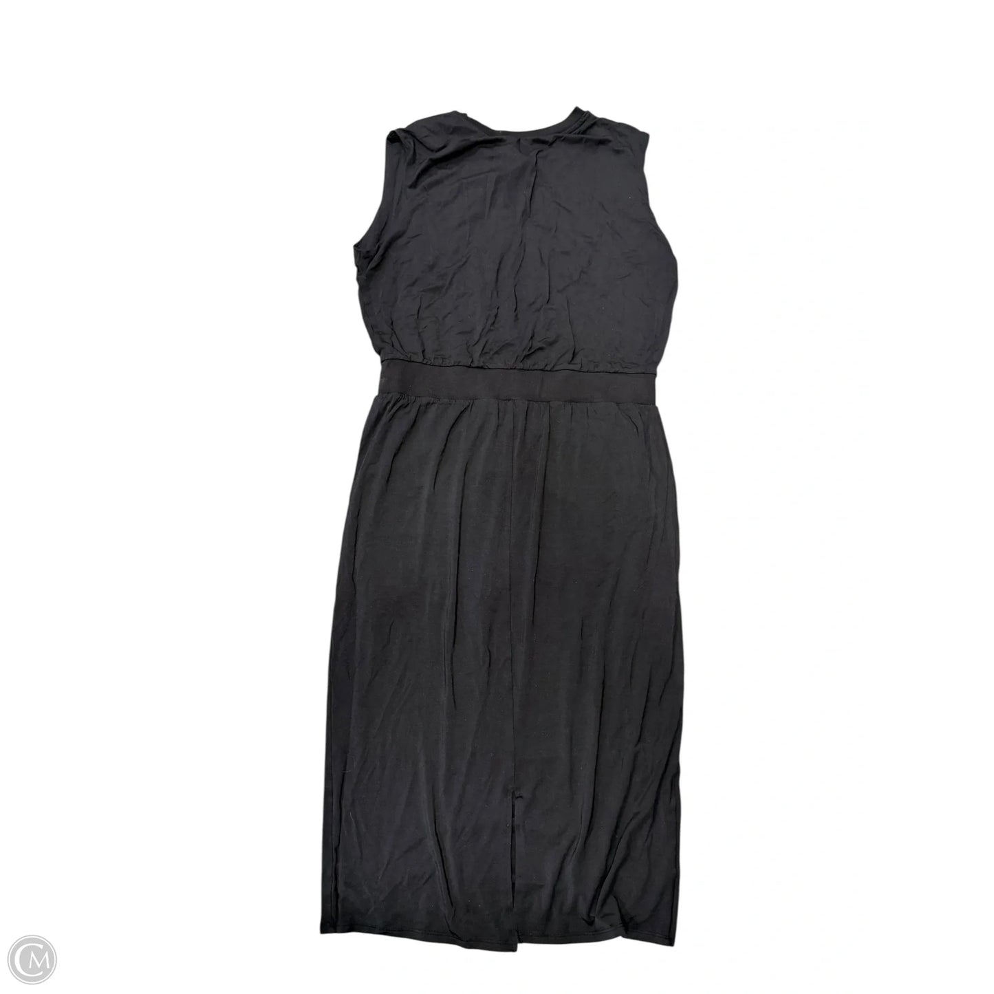 Dress Casual Midi By Athleta In Black, Size: L