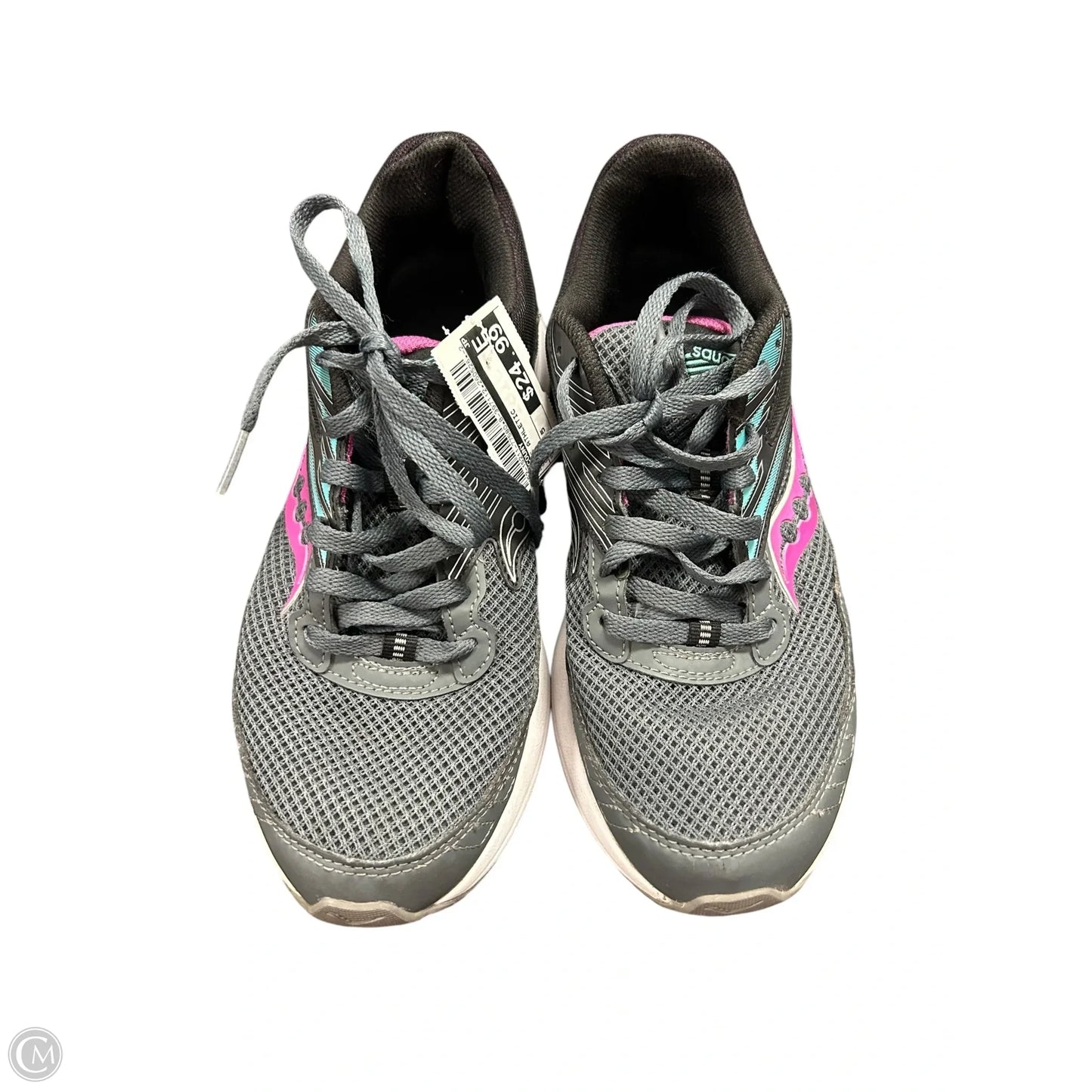 Shoes Athletic By Sacouny In Grey, Size: 8.5