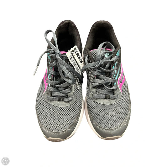 Shoes Athletic By Sacouny In Grey, Size: 8.5