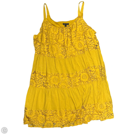 Dress Casual Short By Lane Bryant In Yellow, Size: 4x