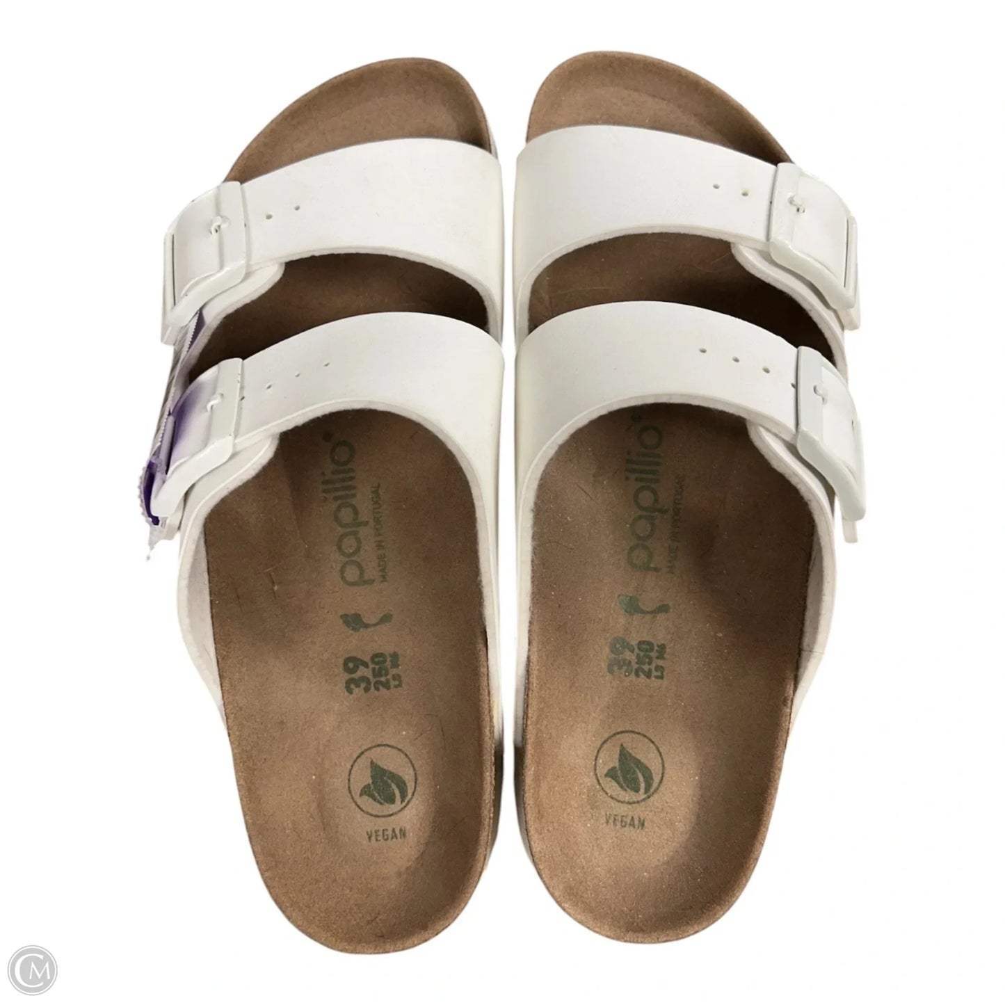 Sandals Heels Platform By Papillion In White, Size: 9