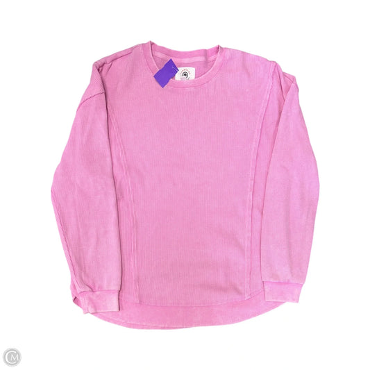 Top Long Sleeve By Sundry In Pink, Size: M
