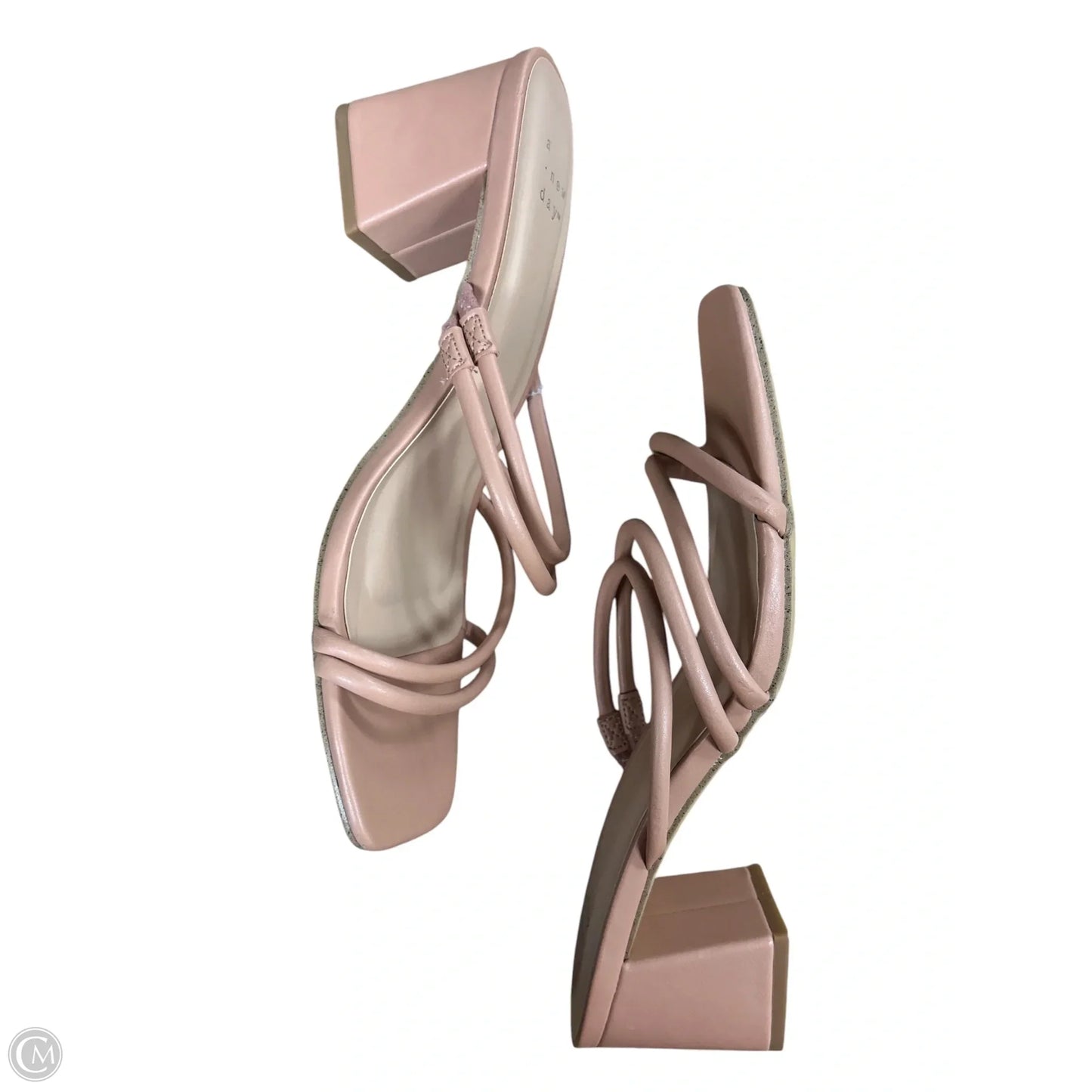 Shoes Heels Block By A New Day In Tan, Size: 8.5