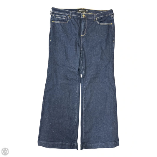 Jeans Wide Leg By Torrid In Blue Denim, Size: 18