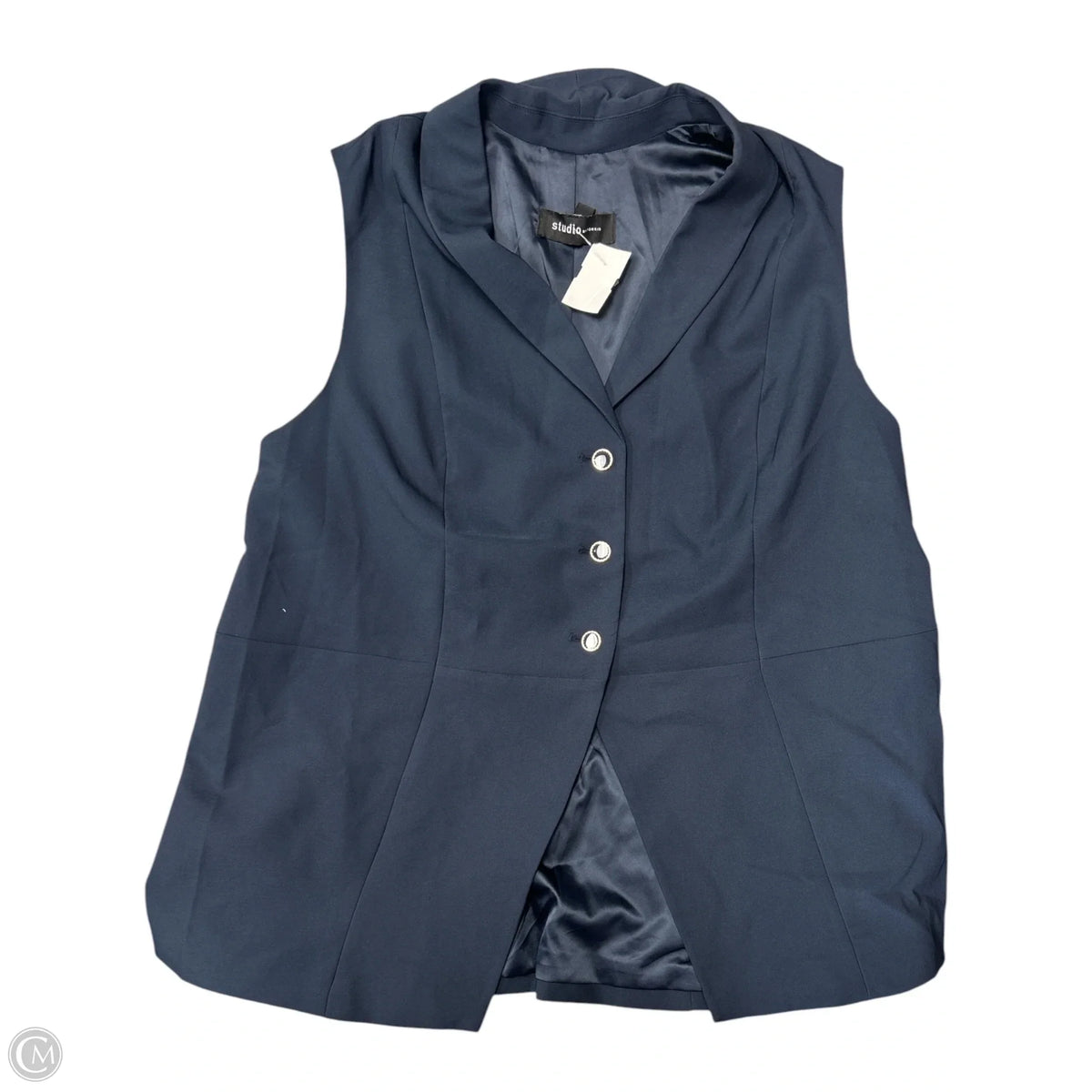 Vest Other By Torrid In Navy, Size: 2x