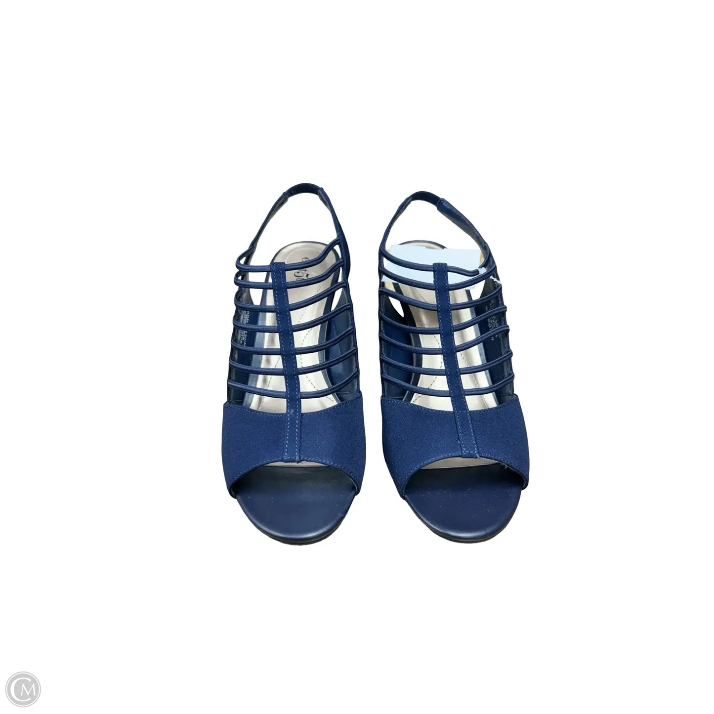Shoes Heels Kitten By East 5th In Navy, Size: 8