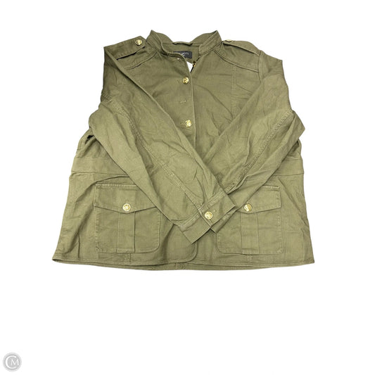 Jacket Other By Talbots In Green, Size: 2x
