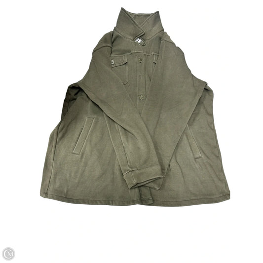Jacket Shirt By Torrid In Green, Size: 2