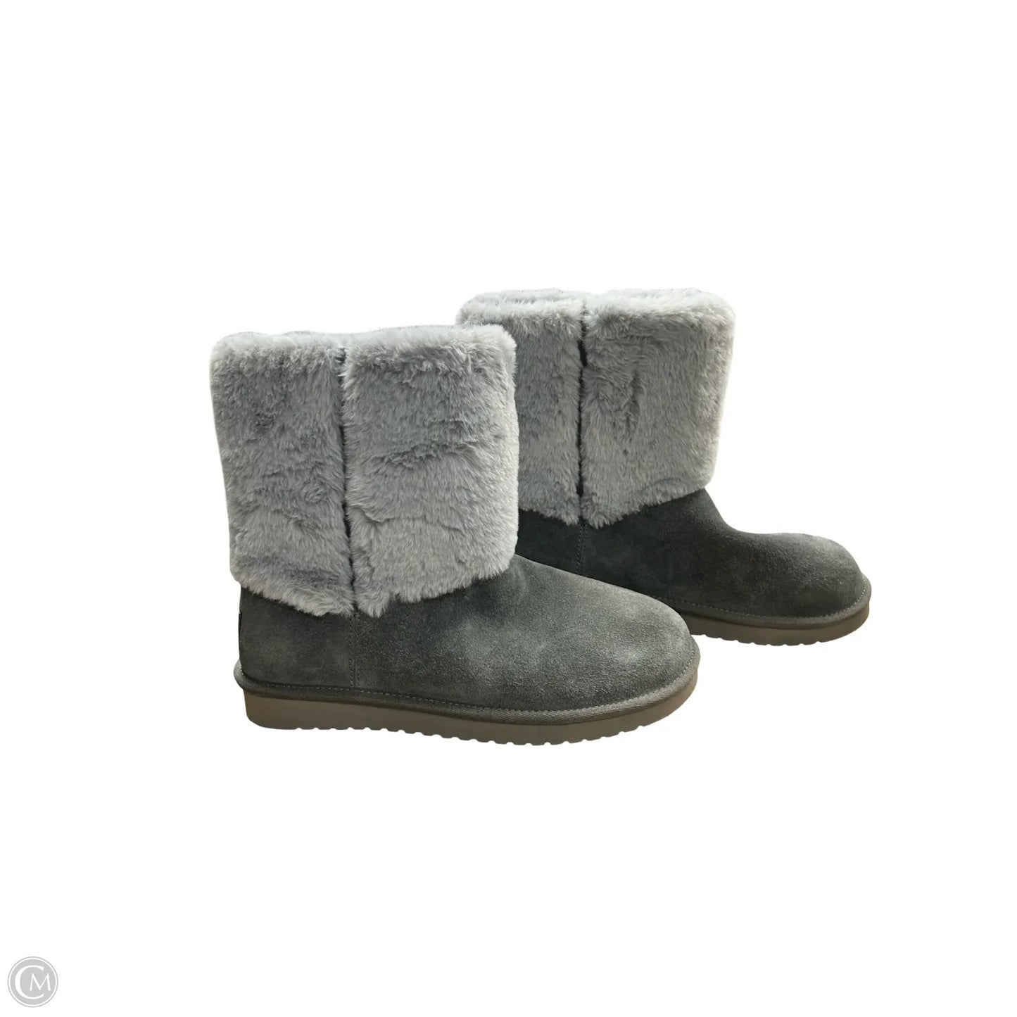 Boots Snow By Koolaburra By Ugg In Grey, Size: 10