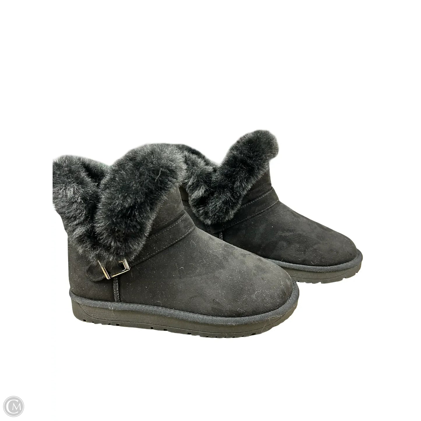 Boots Snow By Clothes Mentor In Black, Size: 10