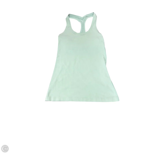 Athletic Tank Top By Lululemon In Green, Size: Xs