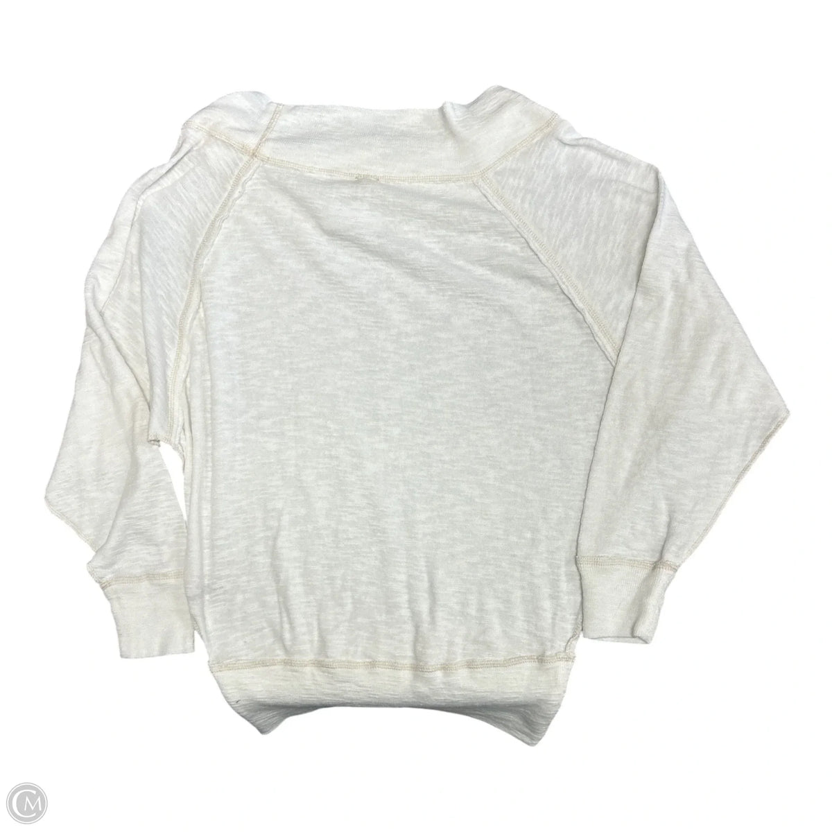 Top Long Sleeve By We The Free In White, Size: Xs