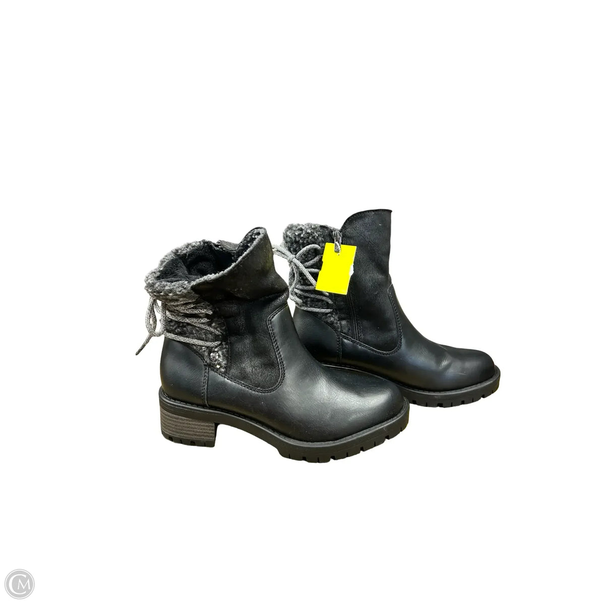 Boots Ankle Heels By Sporto In Black, Size: 8