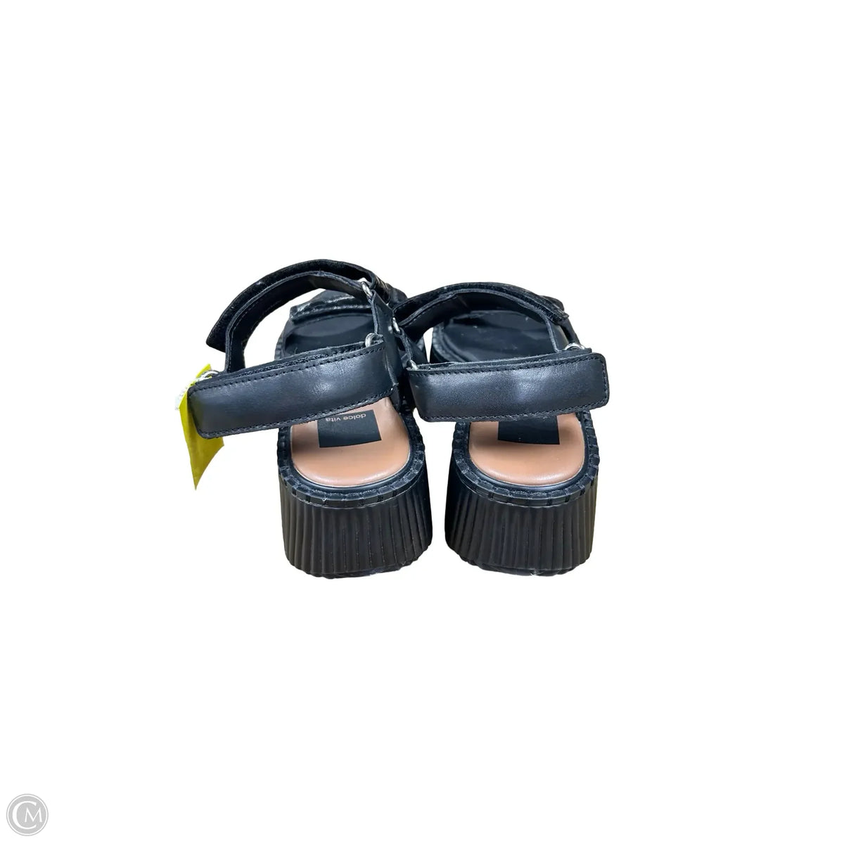 Sandals Heels Platform By Dolce Vita In Black, Size: 7