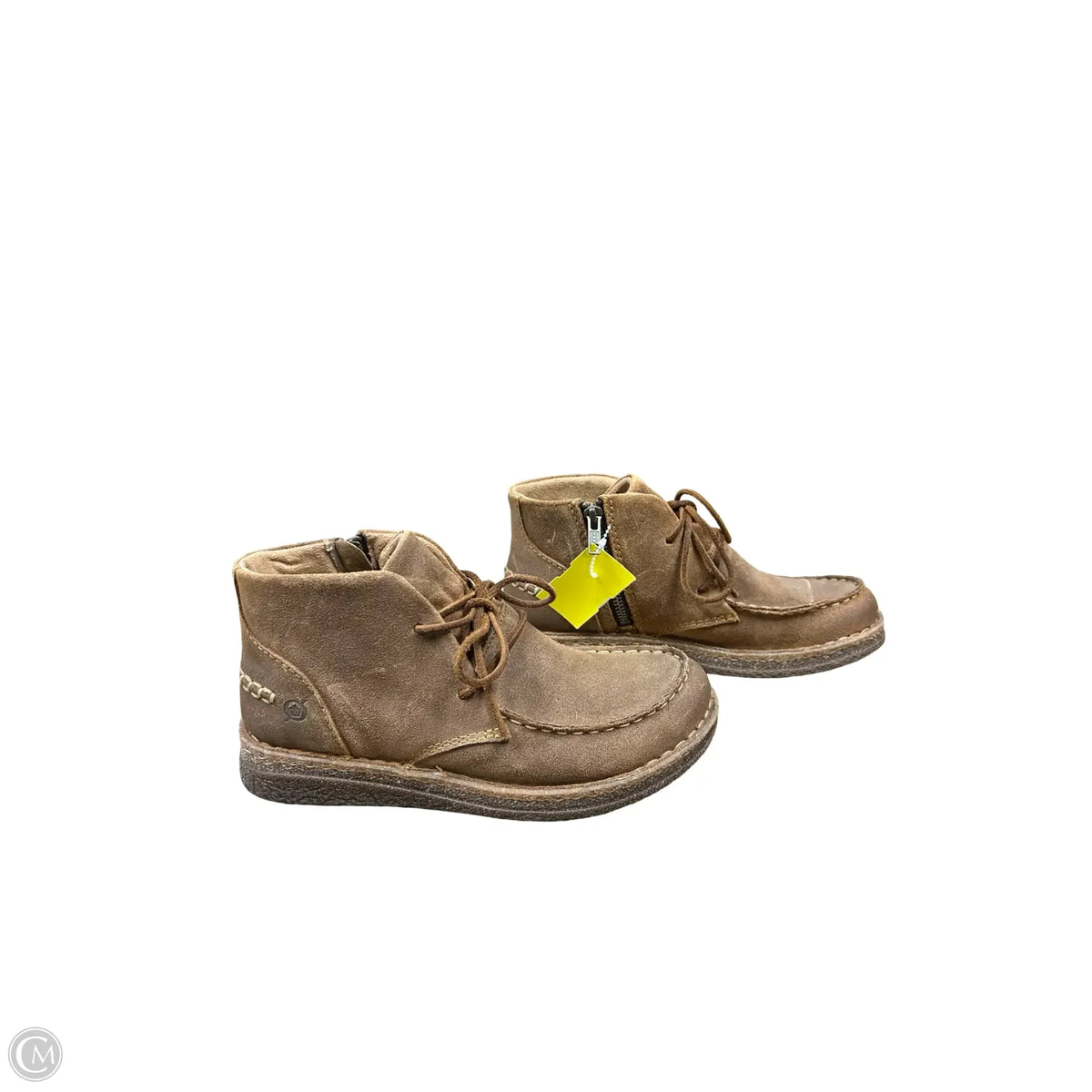 Boots Ankle Flats By Born In Brown, Size: 7