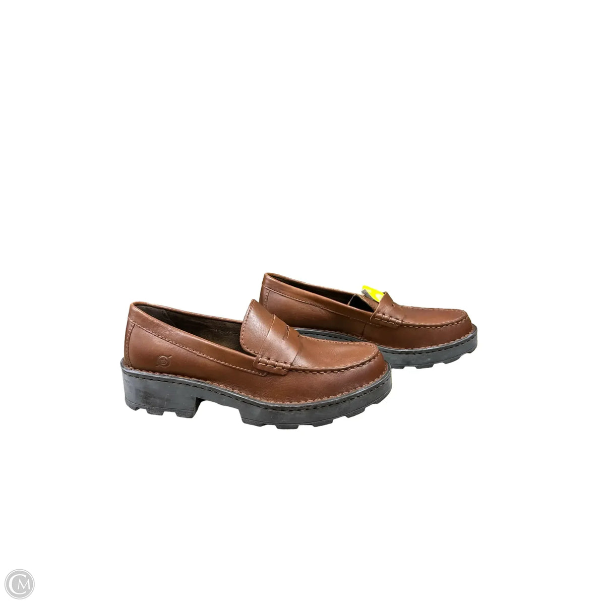 Shoes Heels Platform By Born In Brown, Size: 7