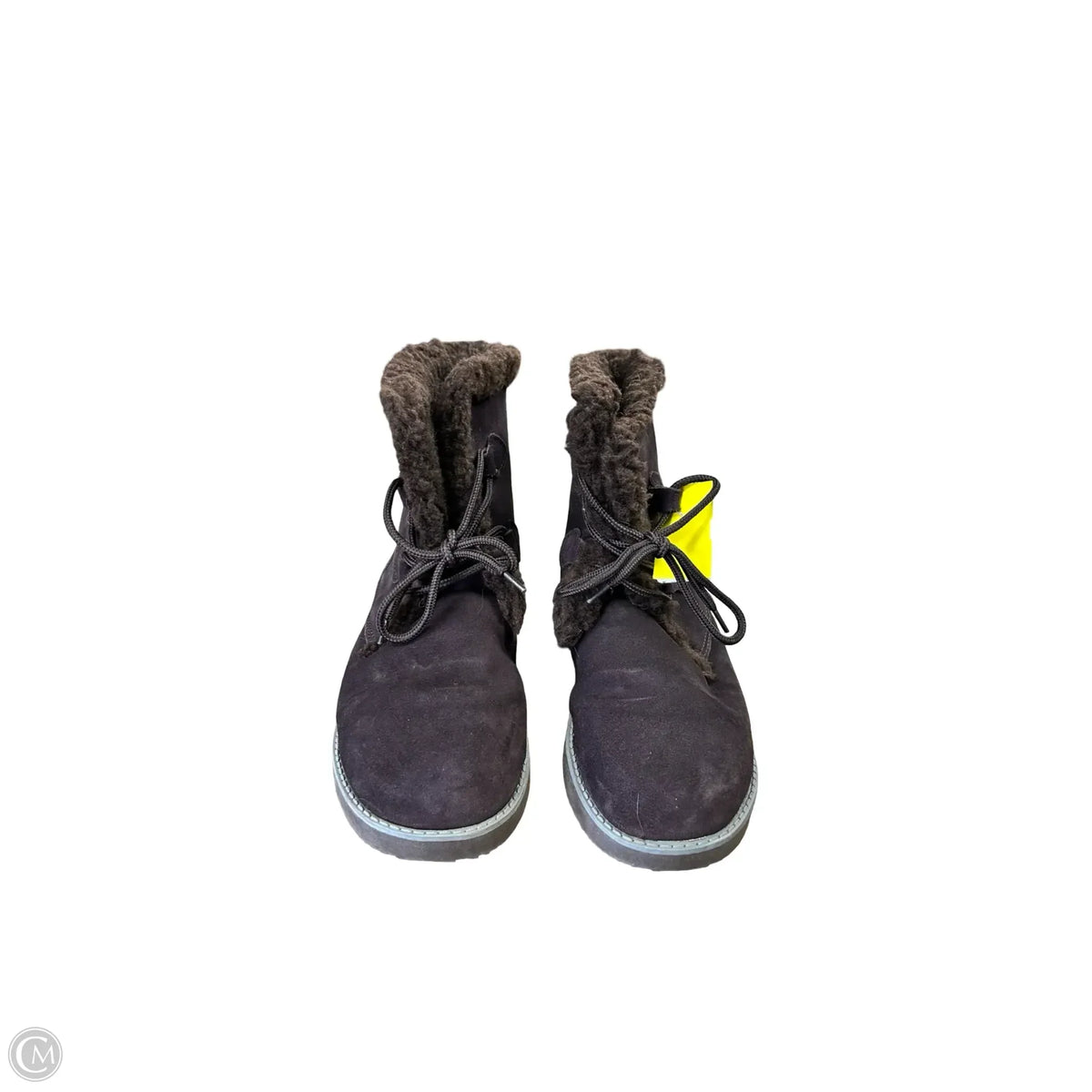 Boots Snow By Clothes Mentor In Brown, Size: 10