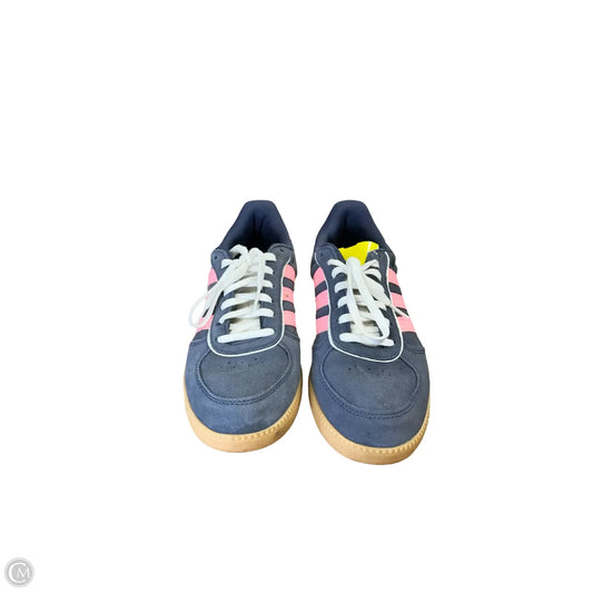 Shoes Sneakers By Adidas In Blue & Pink, Size: 9