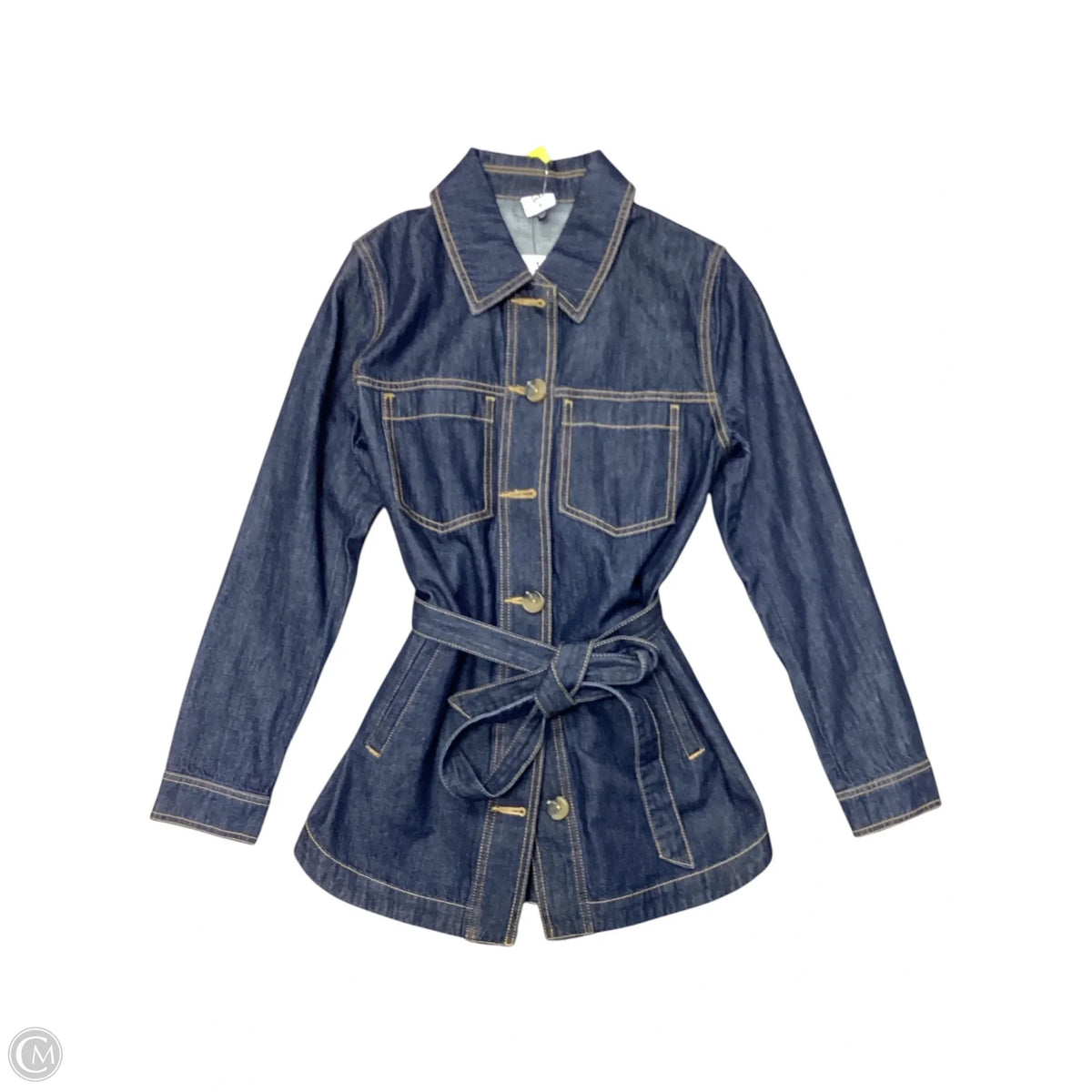 Jacket Denim By Cabi In Blue Denim, Size: Xs