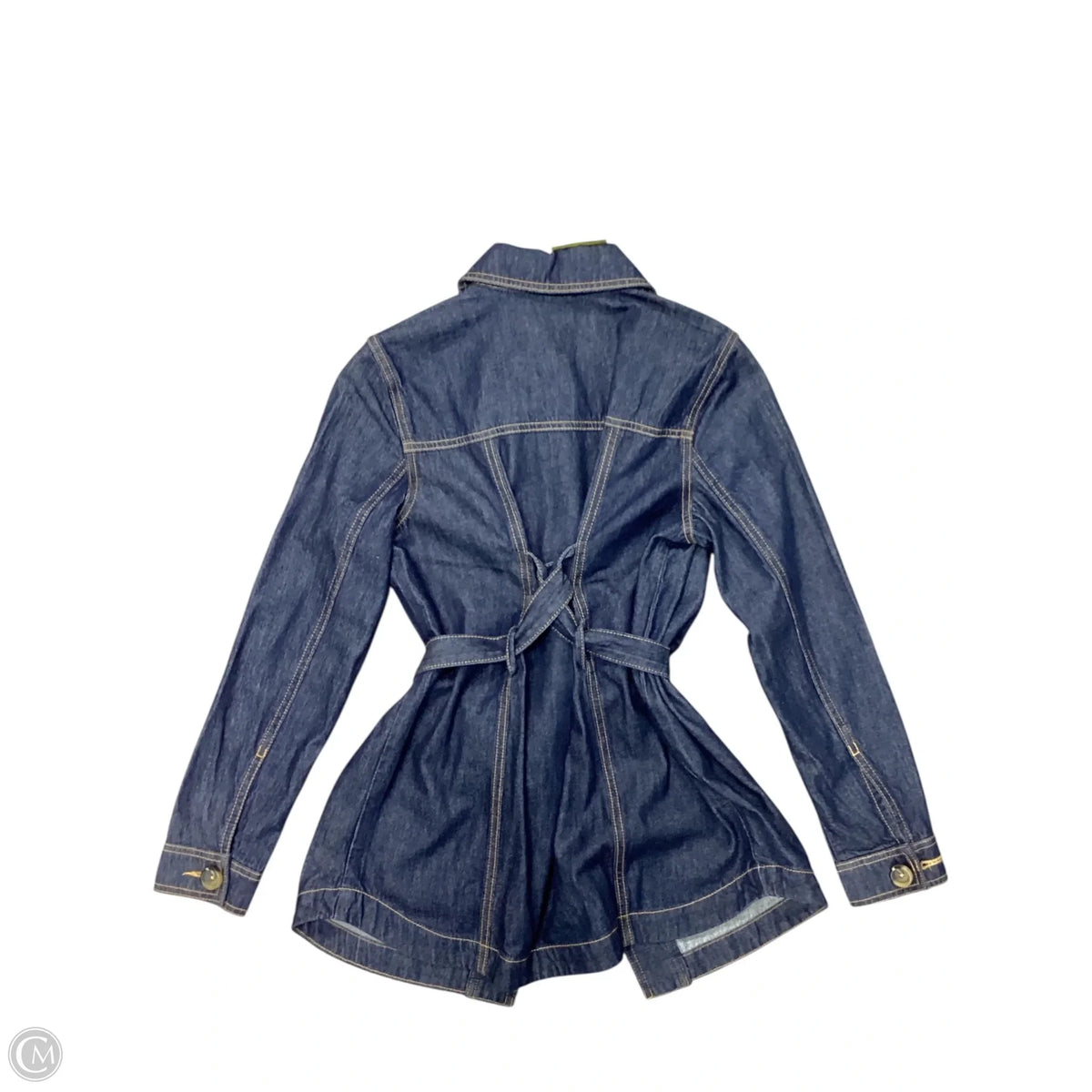 Jacket Denim By Cabi In Blue Denim, Size: Xs
