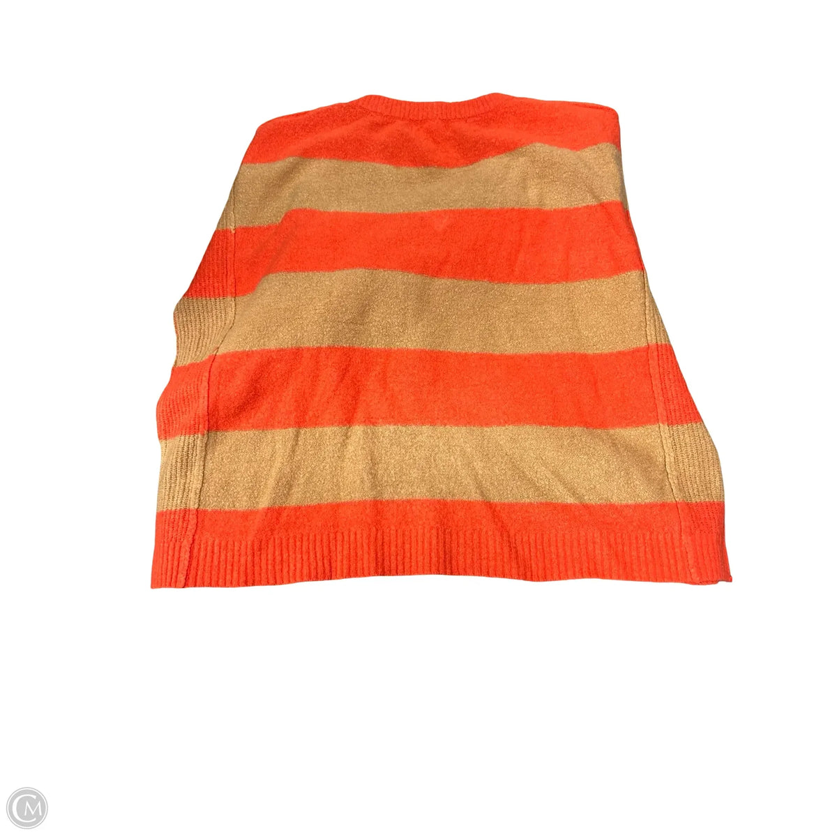 Sweater By By Together In Orange & Tan, Size: S