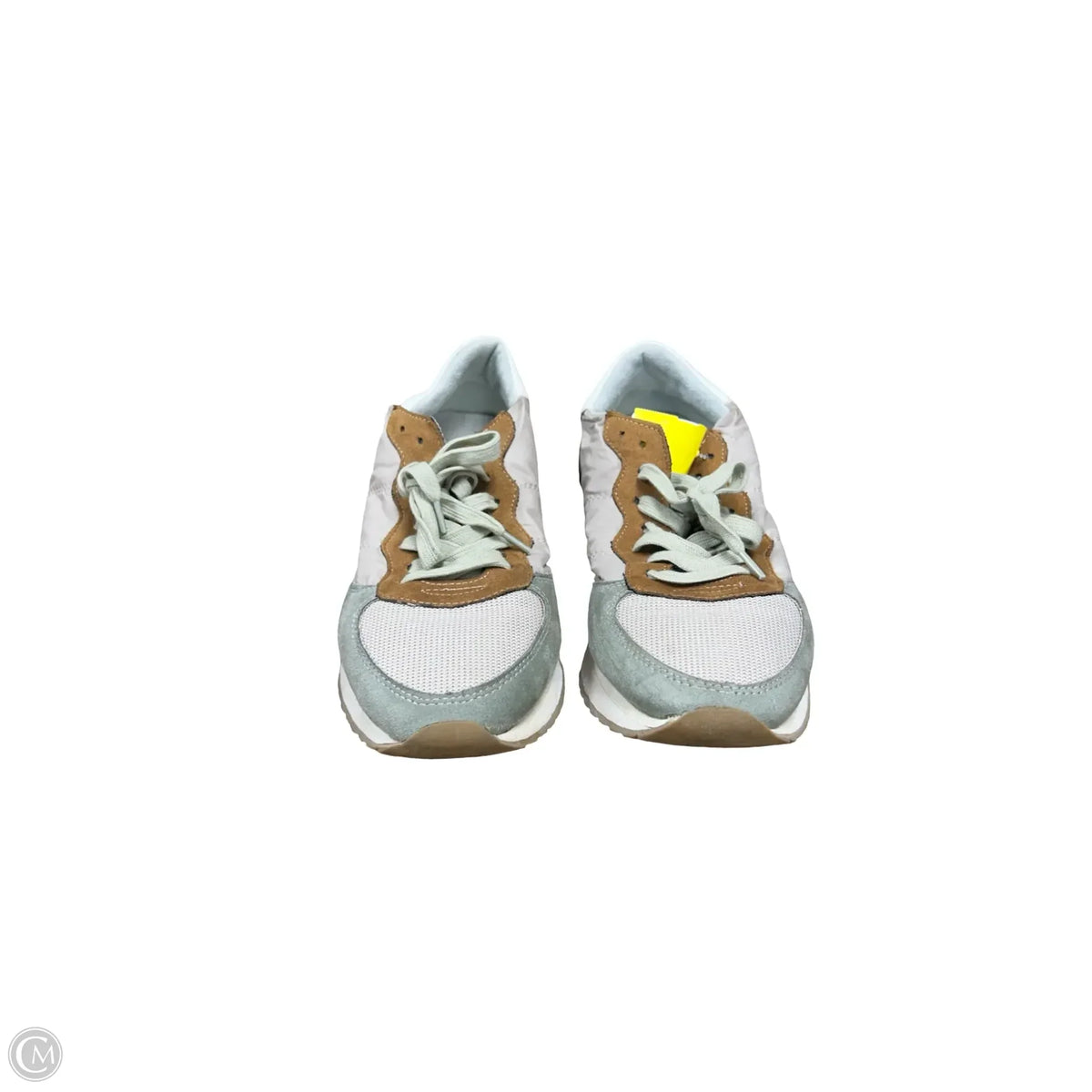 Shoes Sneakers By Shu Shop In Cream & Green, Size: 8