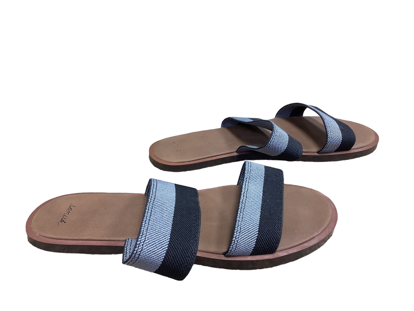 Black & Grey Sandals Flats Sanuk, Size 8