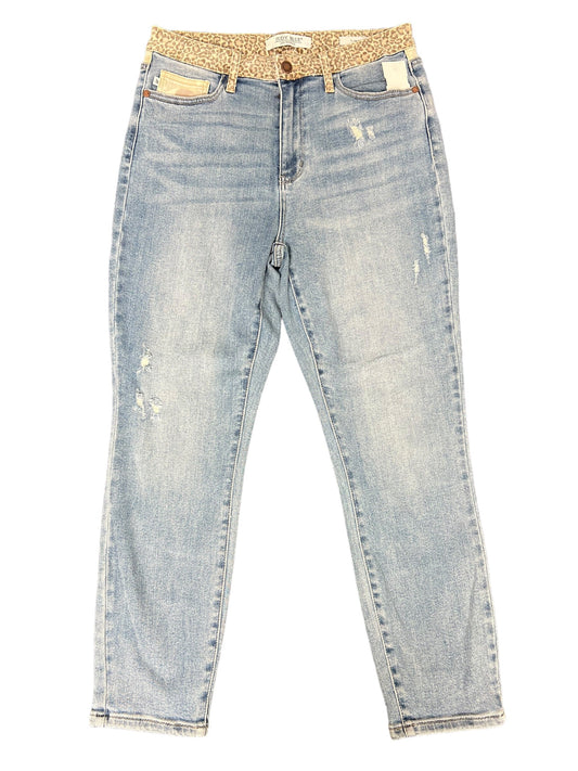 Blue Denim Jeans Straight Judy Blue, Size 8