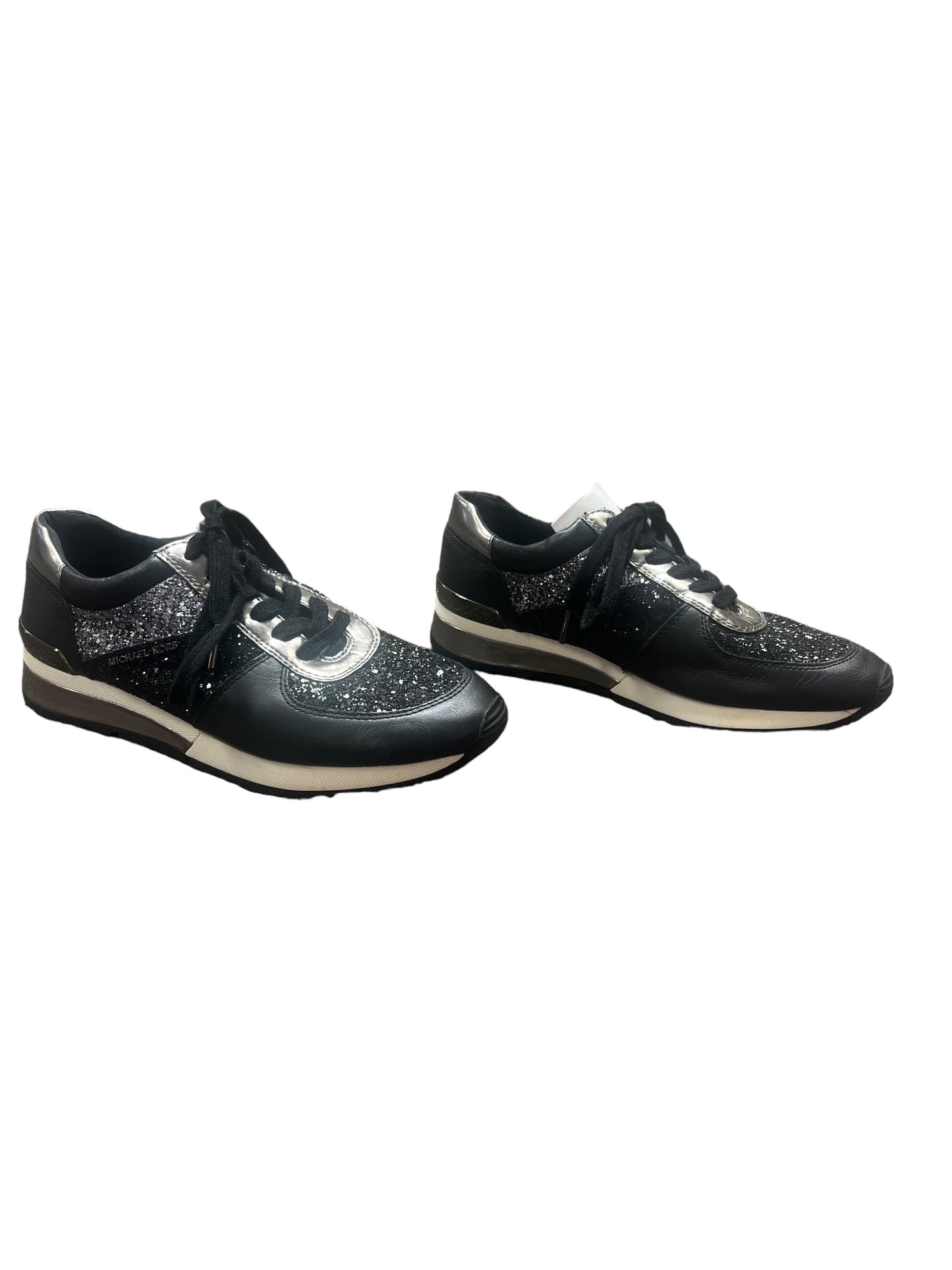 Black Shoes Sneakers Michael By Michael Kors, Size 8