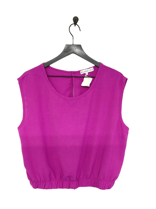 Top Sleeveless By Clothes Mentor In Purple, Size: 2x