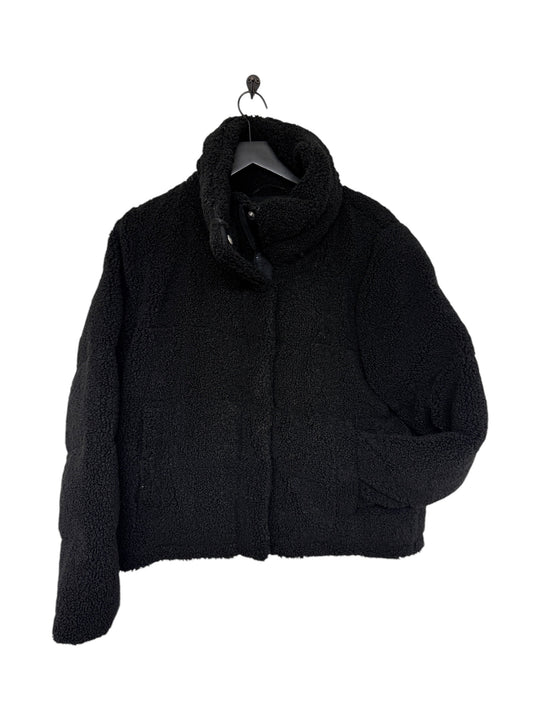 Coat Faux Fur & Sherpa By Abercrombie And Fitch In Black, Size: Xl