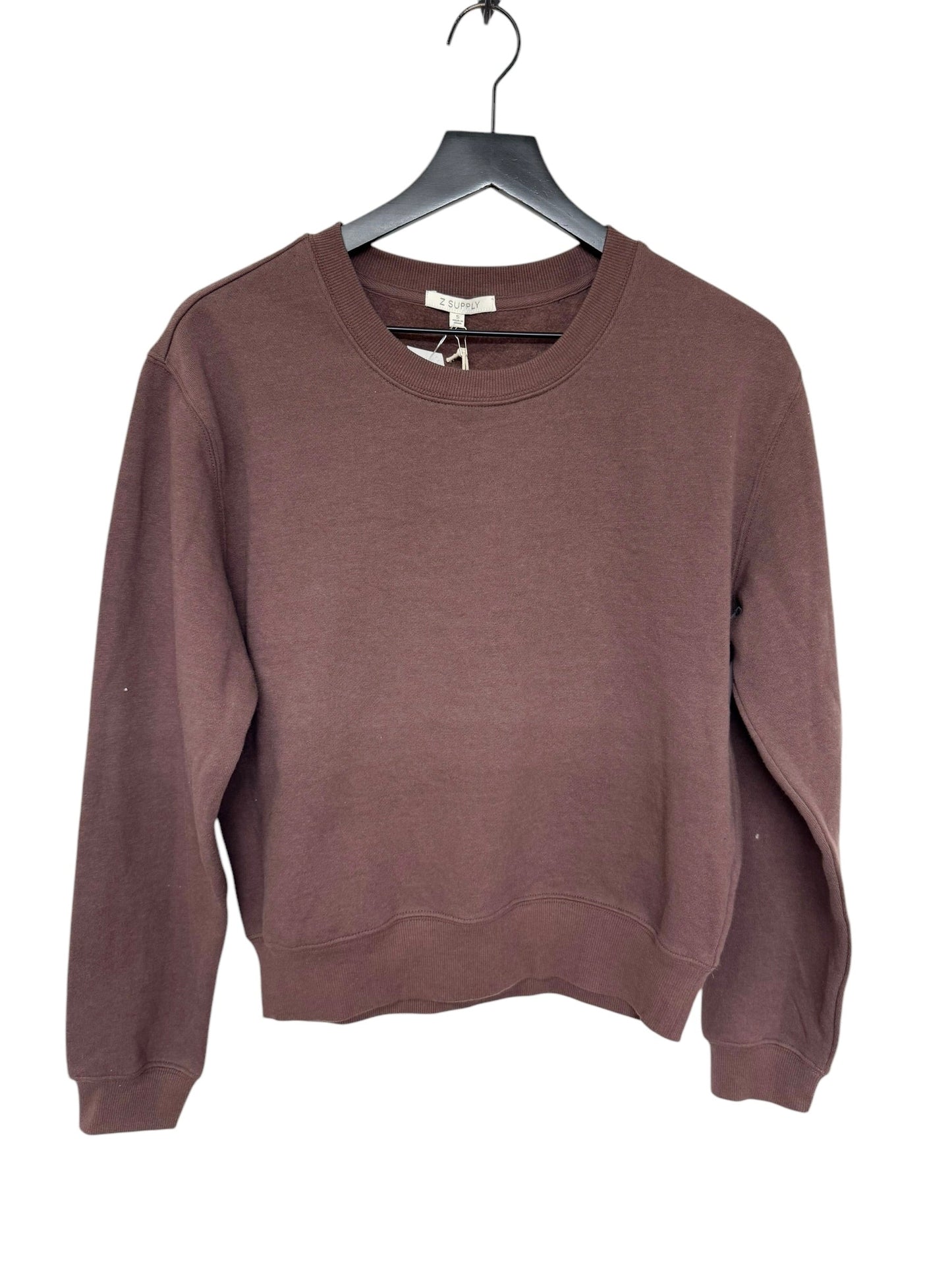 Sweatshirt Crewneck By Z Supply In Brown, Size: S