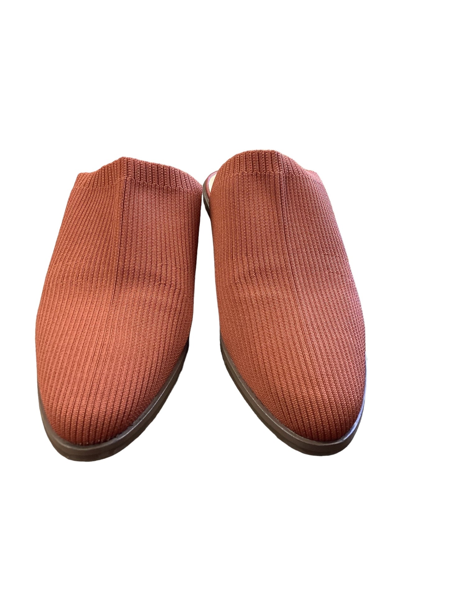 Orange Shoes Flats Market & Spruce, Size 11
