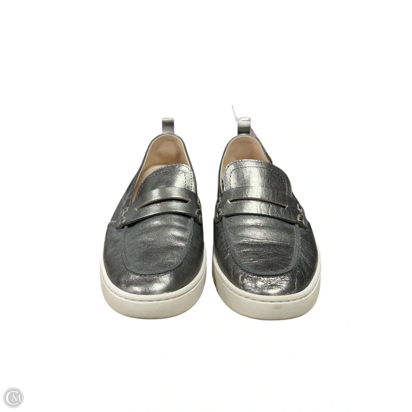 Shoes Flats By Vionic In Silver, Size: 8.5