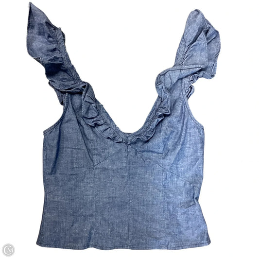 Top Sleeveless By Free People In Blue, Size: Xs
