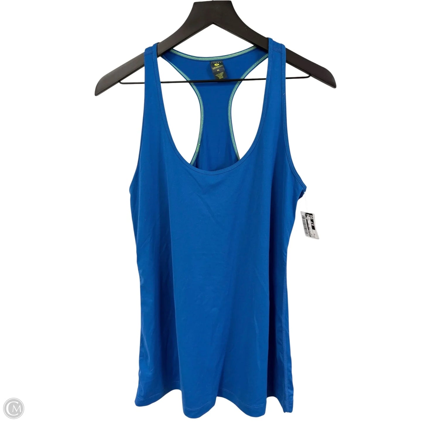 Athletic Tank Top By Xersion In Blue, Size: Xl