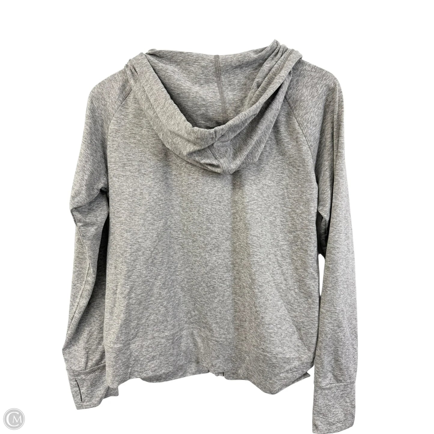 Athletic Jacket By Avia In Grey, Size: M