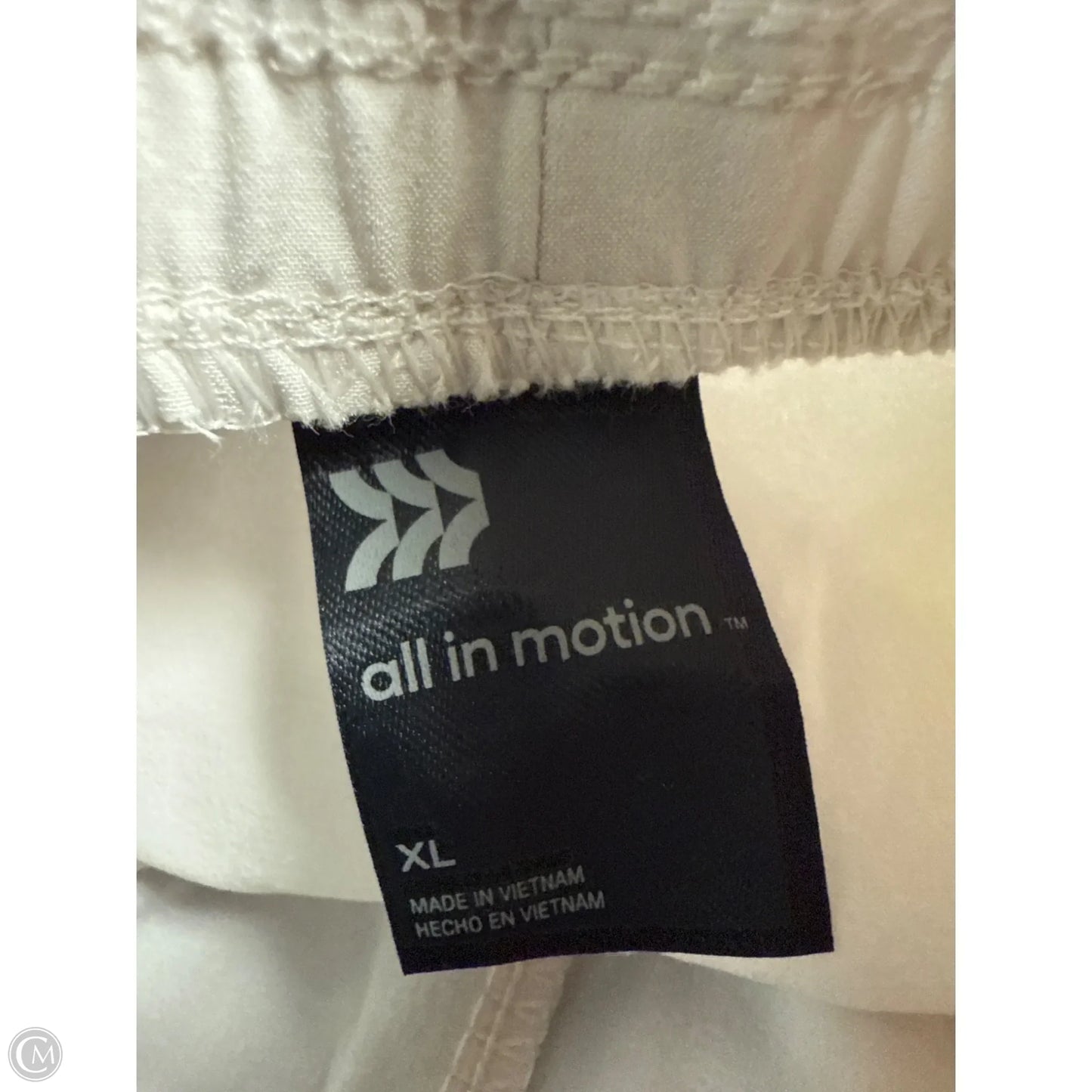 Pants Other By All In Motion In Cream, Size: Xl