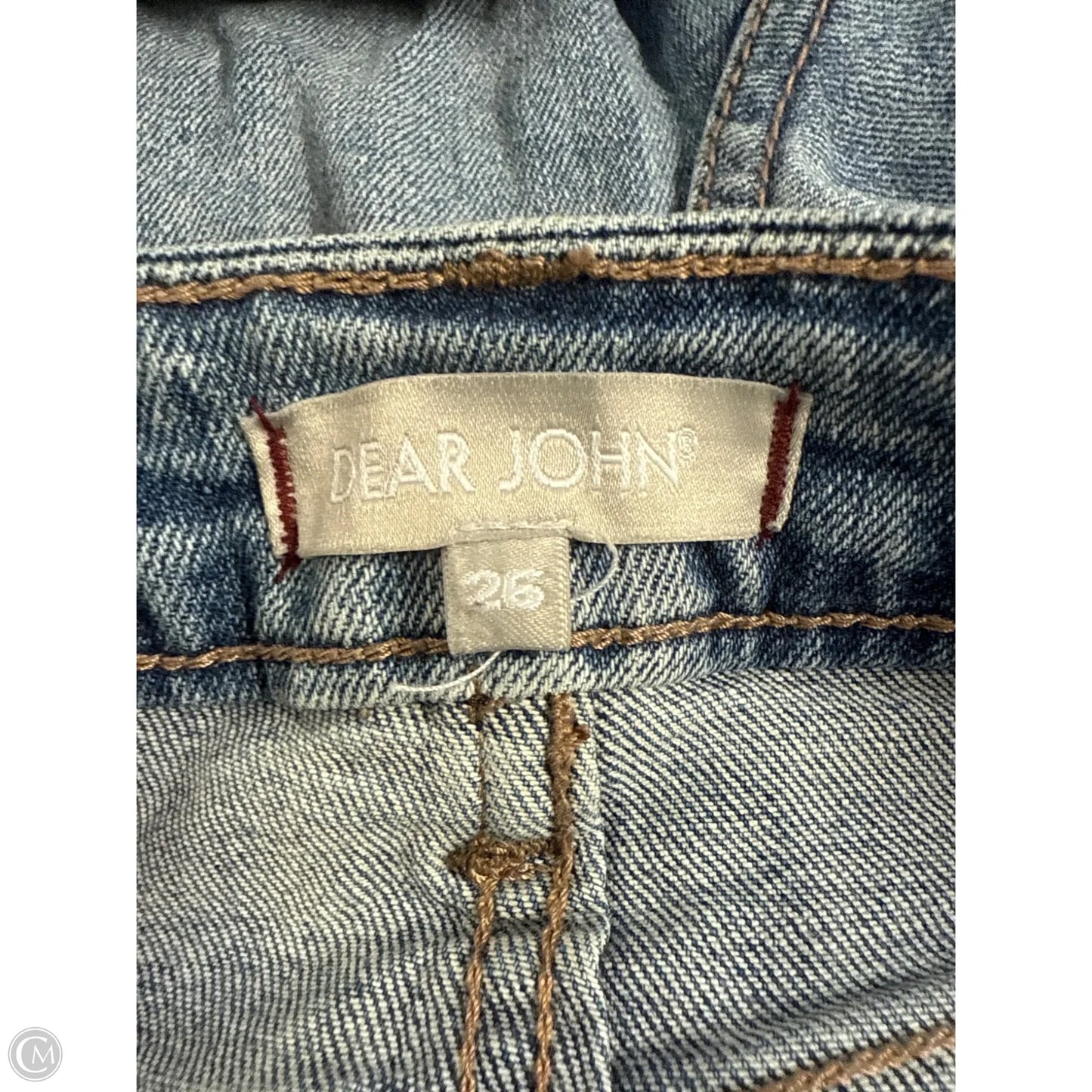 Jeans Straight By Dear John In Blue Denim, Size: 2