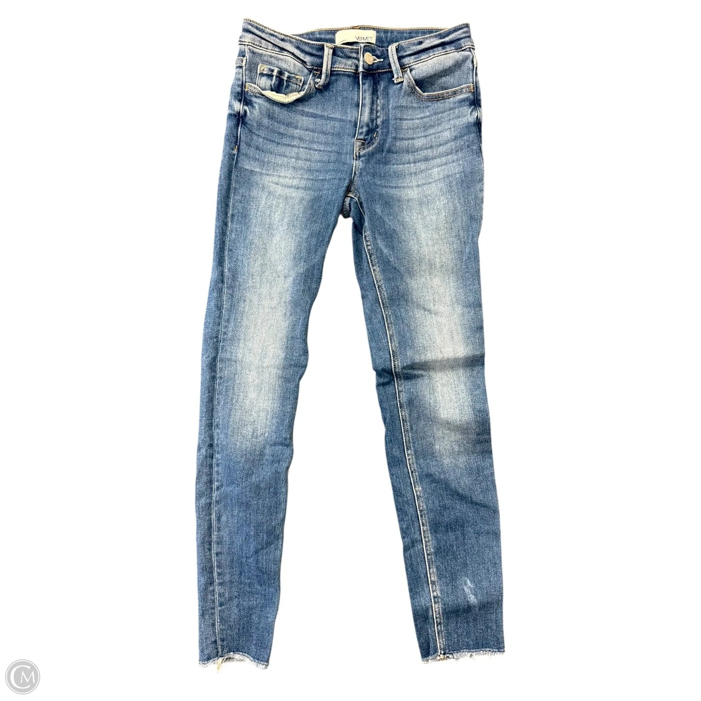 Jeans Skinny By Vervet In Blue Denim, Size: 2