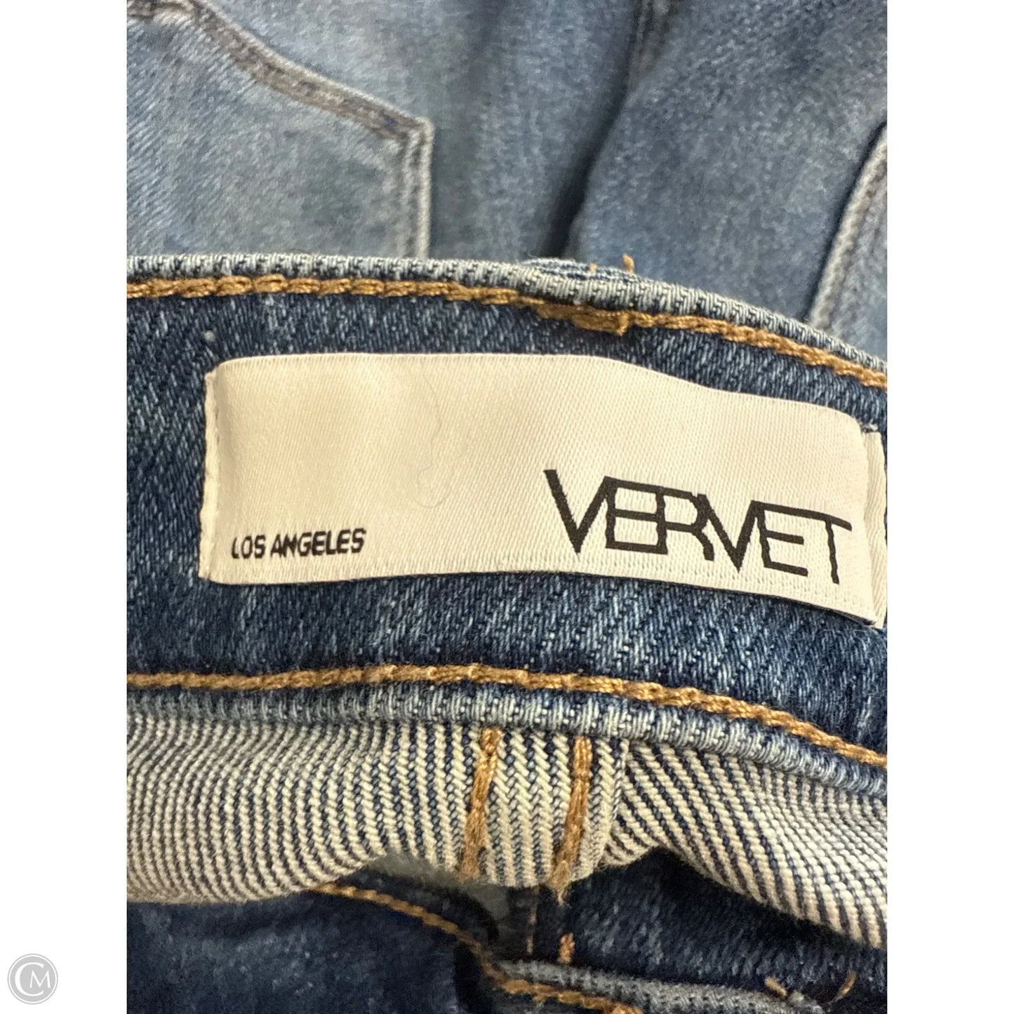 Jeans Skinny By Vervet In Blue Denim, Size: 2