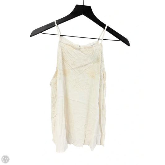 Top Sleeveless Basic By Love On A Hanger In White, Size: M